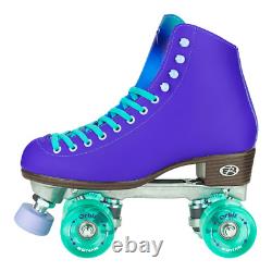 Riedell Orbit Outdoor Quad Roller Skates Ultraviolet Purple