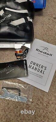 Riedell Premium Hand Cut Leather Solaris Roller Skate Neo Reactor Plate 10.5