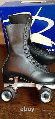 Riedell PremiumHand Cut Leather OG 172 Roller Skates Men's 10.5 with Neo Reactor