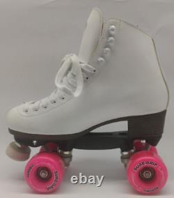 Riedell Quad Roller Skates White women's size 8