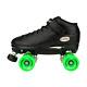 Riedell R3 Black Outdoor Quad Skates with Zen Wheels (Choose Color)