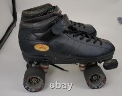 Riedell R3 CAYMAN Roller Derby Speed Skates Indoor Outdoor, Demon Radar Size 8