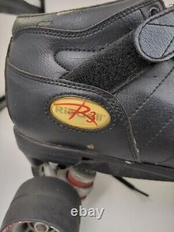 Riedell R3 CAYMAN Roller Derby Speed Skates Indoor Outdoor, Demon Radar Size 8