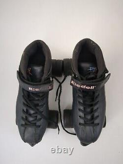 Riedell R3 CAYMAN Roller Derby Speed Skates Indoor Outdoor, Demon Radar Size 8