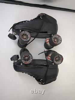 Riedell R3 CAYMAN Roller Derby Speed Skates Indoor Outdoor, Demon Radar Size 8