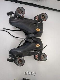 Riedell R3 CAYMAN Roller Derby Speed Skates Indoor Outdoor, Demon Radar Size 8