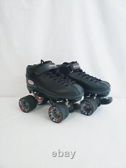 Riedell R3 CAYMAN Roller Derby Speed Skates Size 6 Black