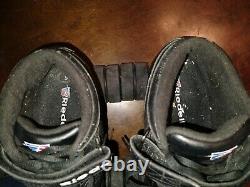 Riedell R3 CAYMAN Roller Derby Speed Skates Size 6 Black Quad Excellent Cond