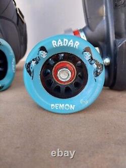 Riedell R3 CAYMAN Roller Derby Speed Skates Size 7 Indoor Outdoor Radar Demon