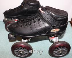 Riedell R3 Cayman High Speed Roller Skates Size 8 Rare