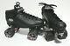 Riedell R3 Quad Roller Derby Speed Skates Black Size 8 NEW OPEN BOX