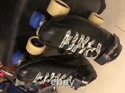 Riedell R3 Roller Skates Black Caymans Unisex