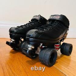 Riedell R3 Roller Skates Black Caymans Unisex