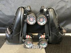 Riedell R3 Roller Skates, Size 8 FREE SHIPPING