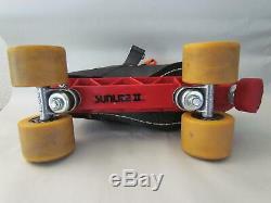 Riedell RS-1000 Roller Skates Sunlite II Plates Hyper Witch Doctor Wheels Sz 11