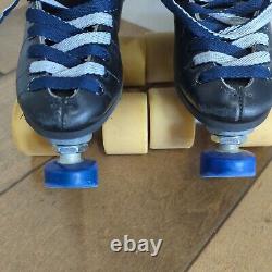 Riedell RS-1000 SZ2 Quad Speed Roller Skates TRAK ATAK 59mm Bones Reds Sure Grip