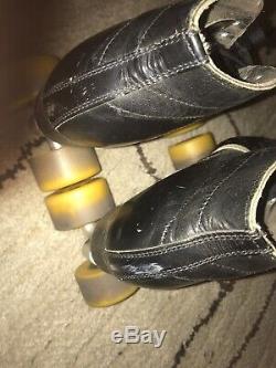 Riedell Red Wing 265 Roller Derby speed skates sure grip SST With Bones Wheel 6.5
