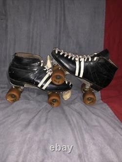 Riedell Red Wing Roller Skates Men's Size 9 F0 Chicago Custom Zinger Wheel