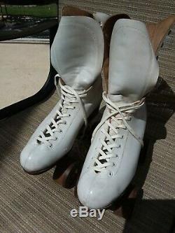 Riedell Red Wing Roller Skates Rare 192 Boot Cleveland Plates FO-MAC Wheels 5.5