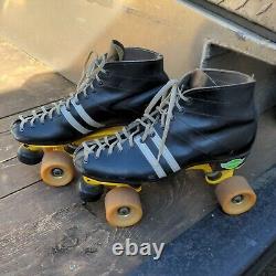 Riedell Red Wing Sure Grip Magnum 7 Roller Skates Men's Size 9 L1 USA Sims Fang