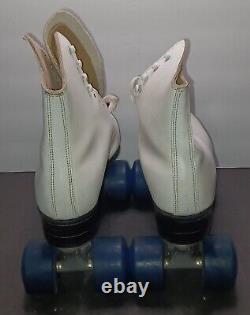 Riedell Roller Skates 120 Mens Size 10 SureGrip White Vintage