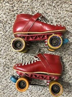Riedell Roller Skates 395 595 Inline Racing RS-1000 Witch Doctor