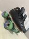 Riedell Roller Skates 495 Premium Leather Boots Men's 5.5 withReactor Neo, Labeda