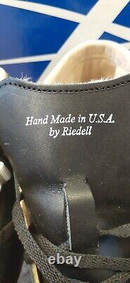 Riedell Roller Skates 495 Premium Leather Boots Size 5.5 with Neo Reactor Plate