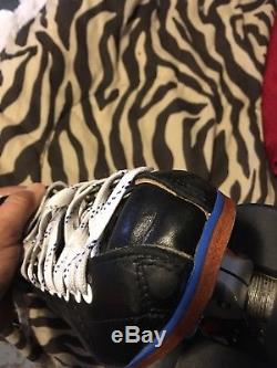 Riedell Roller Skates. Blue streak With Two Sets Of Wheels, One Set Brand New