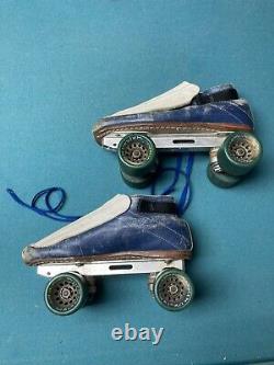 Riedell Roller Skates Handmade USA Inline Racing Witch Doctor RARE 650