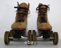 Riedell Roller Skates Mens 11 # 66485 135 LS 5 (127mm) trucks 90mm wheels