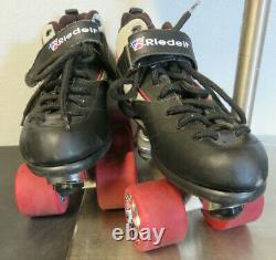 Riedell Roller Skates Riedell Size 7 108 Targa Boot Sure Grip Frame Wheels