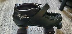 Riedell Roller Skates Size 8 Men's 9-9.5 Women's with extra wheels and toe stops