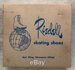 Riedell Roller Skates Sz 11 BONZI NOS Red Wing Derby Skate Sunlite II Plates