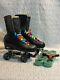 Riedell Roller Skates Sz 7 172 SURE GRIP Extra wheels