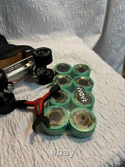 Riedell Roller Skates Sz 7 172 SURE GRIP Extra wheels