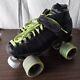 Riedell Rs-1000 Sure Grip Hyper Gorrilla Grip Wheels 62mm Roller Skates USA W 7