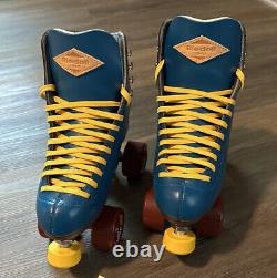 Riedell Skates Crew Quad Roller Skate Ocean Size 7 Free Shipping In USA