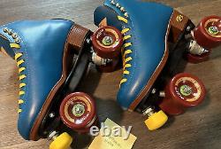Riedell Skates Crew Quad Roller Skate Ocean Size 7 Free Shipping In USA