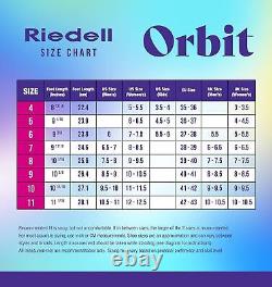 Riedell Skates Orbit Outdoor Womens Quad Roller Skate 6, Ultraviolet