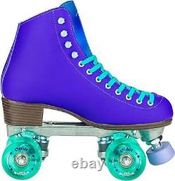 Riedell Skates Orbit Outdoor Womens Quad Roller Skate 6, Ultraviolet