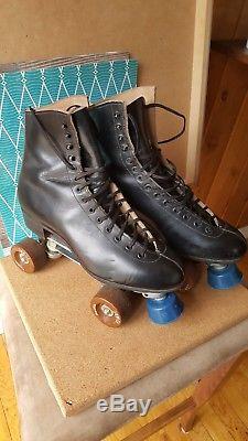 Riedell / Snyder/FO-MAC Custom Roller Skates Mens Size10 Made In Red Wing MN