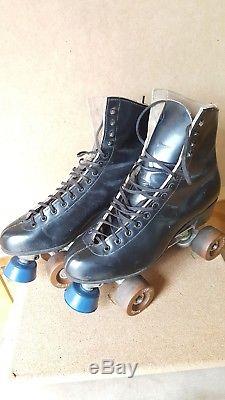 Riedell / Snyder/FO-MAC Custom Roller Skates Mens Size10 Made In Red Wing MN