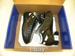 Riedell Solaris Black Skate Boots Size 8 1/2 Quad Roller Skate Boot Set Men's