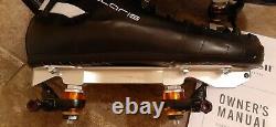 Riedell Solaris Premium Leather Roller Skates Size 5 with PowerDyne Neo Reactor