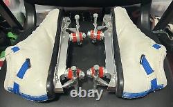 Riedell Solaris Roller Skates Men's Sz 8 With 6.75 Wb Roller Derby Neutron Plates