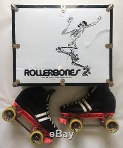 Riedell Sunlite II Roller Skates Rollerbones Womens Rare Case Maniac Wheels
