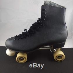 Riedell Sure Grip Competitor 9L & 9R black Roller Skates size 13 mens