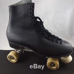 Riedell Sure Grip Competitor 9L & 9R black Roller Skates size 13 mens