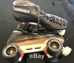 Riedell Sz. 11 595 Roller/Speed/Jammer/Quad Skates With Laser Plates